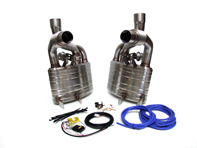 Exhaust Muffler / Silencer Sports VALVETRONIC. DesignTek for Porsche 997 - 99711197901S, 3606409703, 99711121102, 99711121103, 99711123102, 99711123103, 99711121202, 99711121203, 99711123202, 99711123203, 99711141103, 99711141104, 99711143103, 99711143104, 99711141203, 99711141204, 99711143203, 99711161100, 99711161103, 99711161102, 99711161200, 99711161202, 99711161203